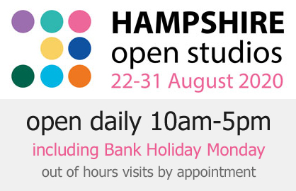 Hampshire Open Studios 2020 Open 10am-5pm including Bank Holiday Monday. Out of hours visits available by appointment
