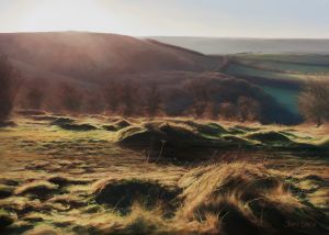 Winter Sunshine, Old Winchester Hill